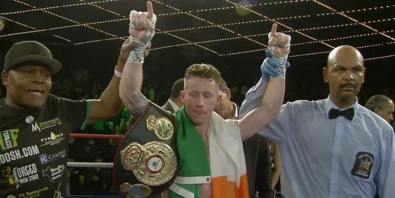 Title delight in the ‘Big Apple’ for Feargal McCrory
