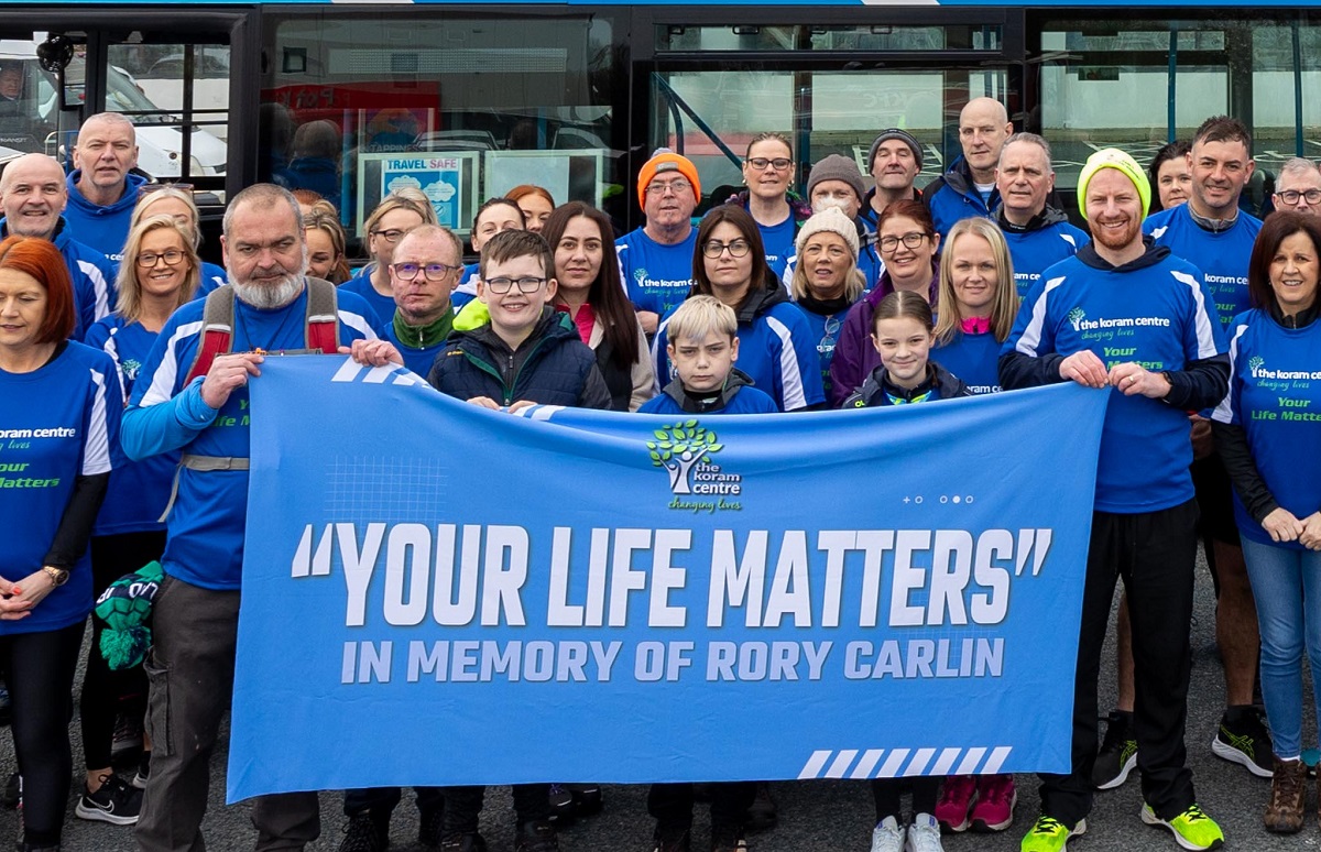 Carlin supporters scale Errigal to raise awareness