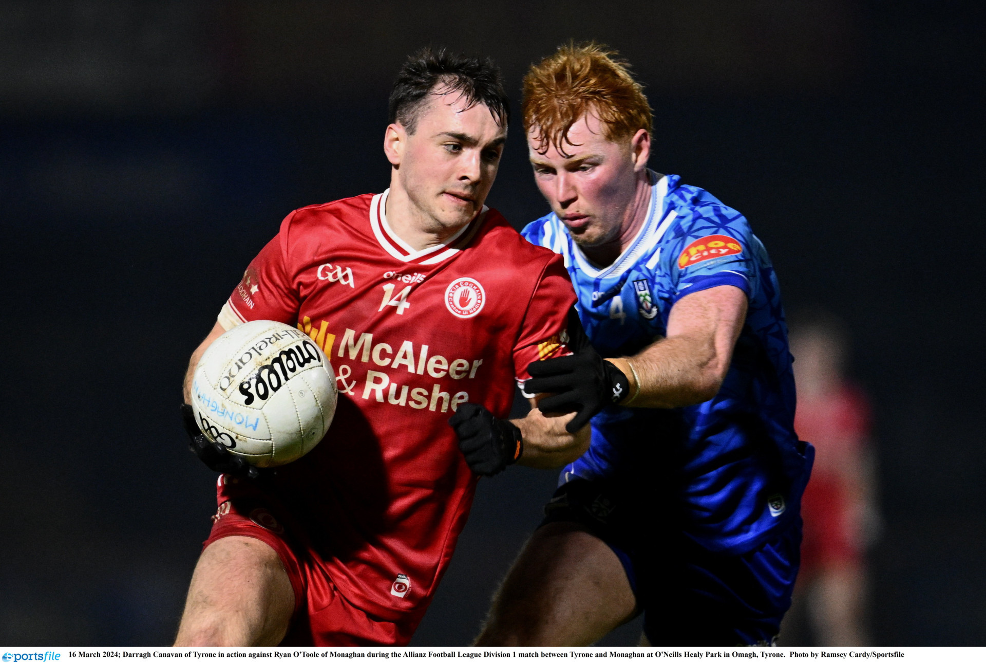 Tyrone secure safety with gritty win over Monaghan