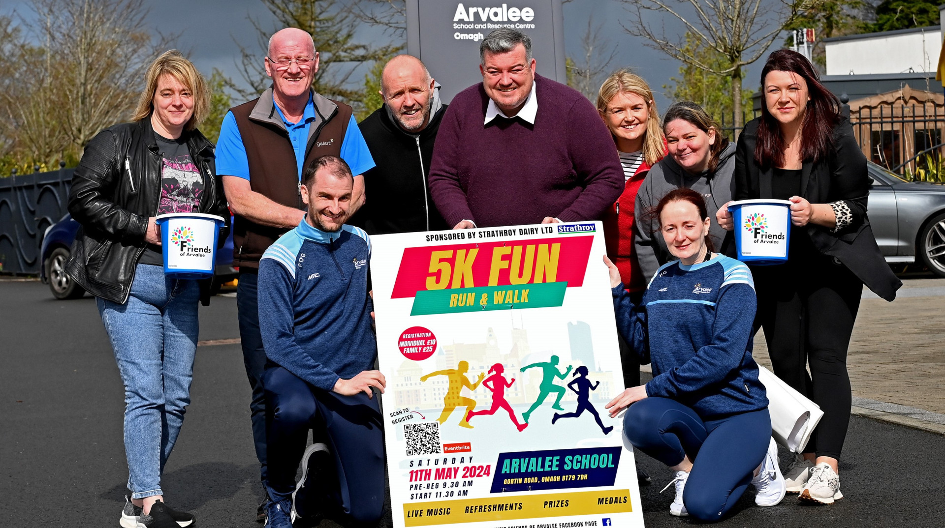 Parents organise first-ever fun run in aid of Arvalee