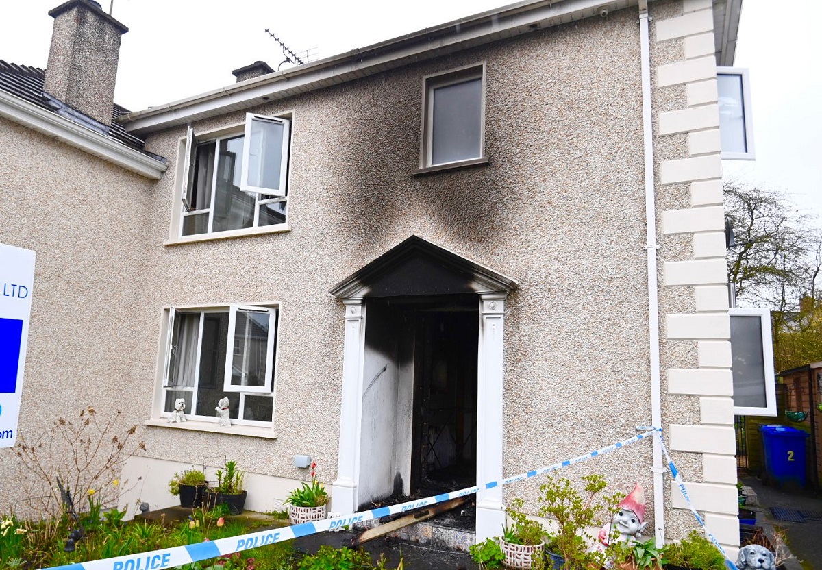 Omagh home extensively damaged in arson attack