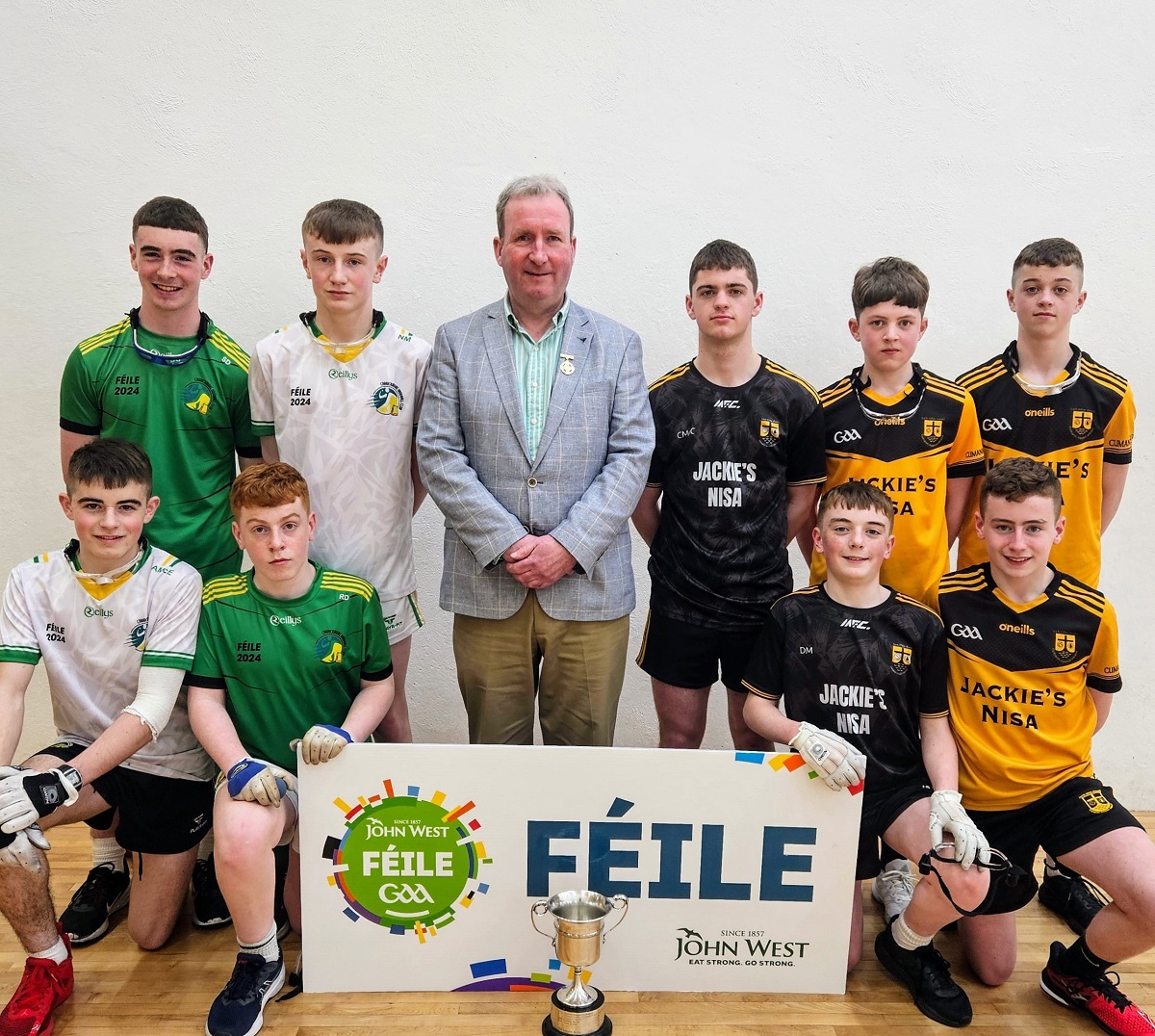 Landmark title wins for Loughmacrory handballers