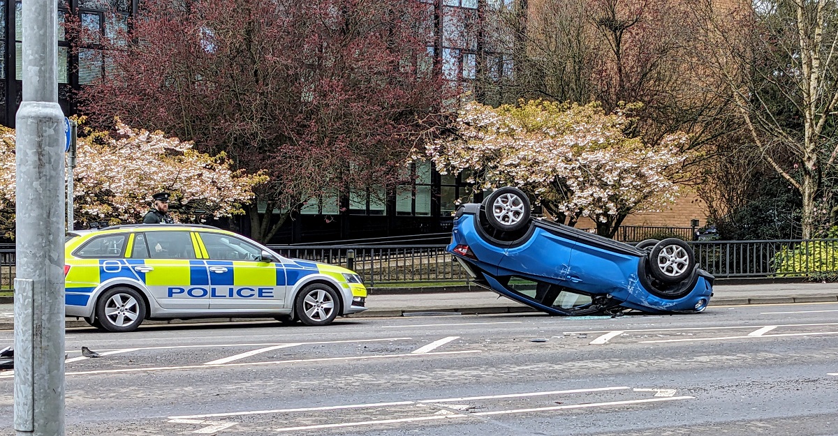 One person taken to hospital following RTC in Omagh yesterday