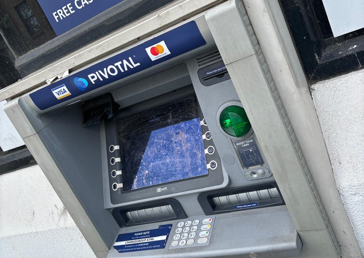 Public urged to be cautious after second incident at Strabane ATM
