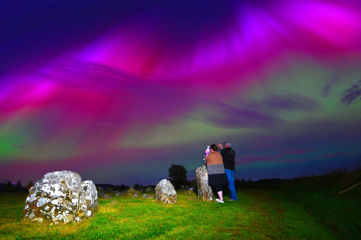 Spectacular pictures of the Northern Lights from across Tyrone