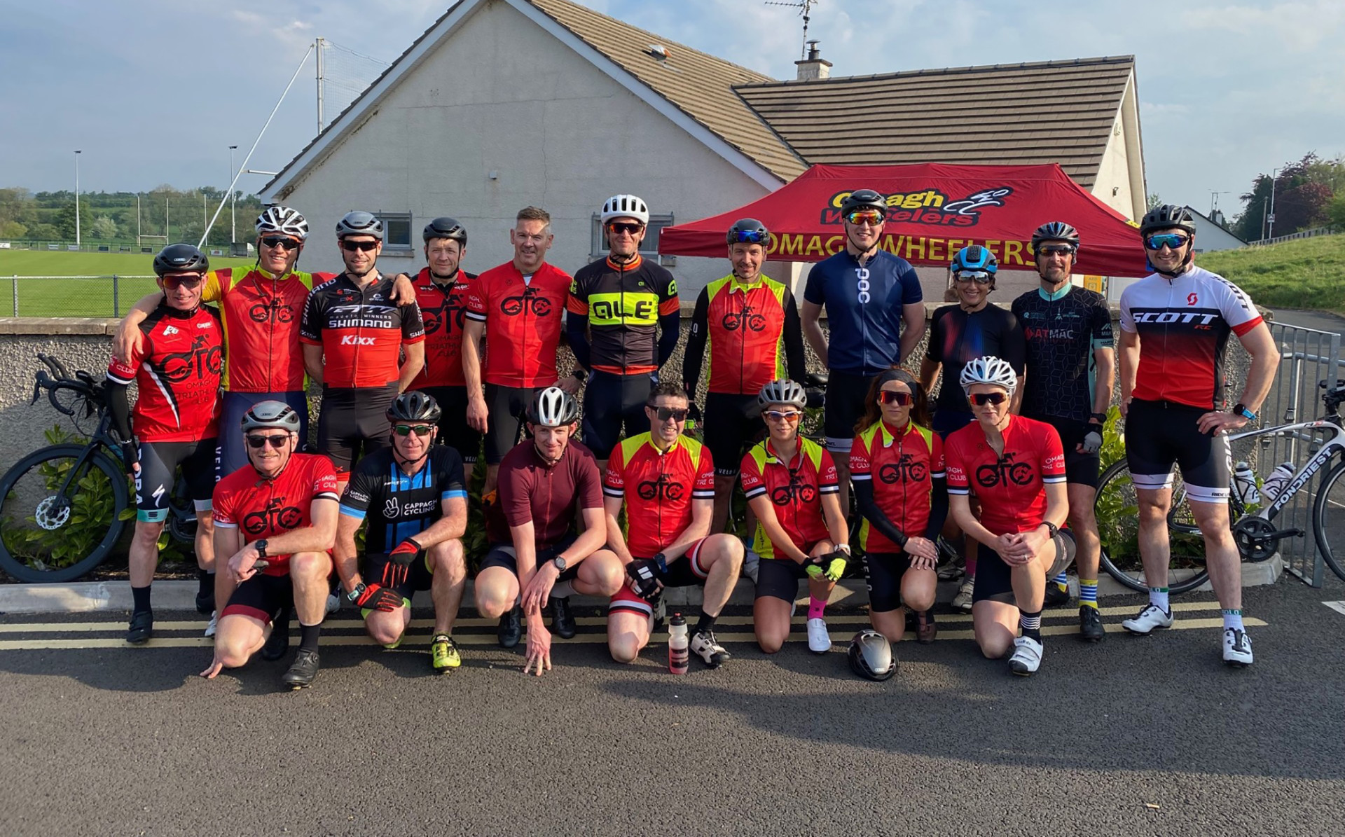 Omagh Wheelers take to hills above Drumquin in memory of Aran
