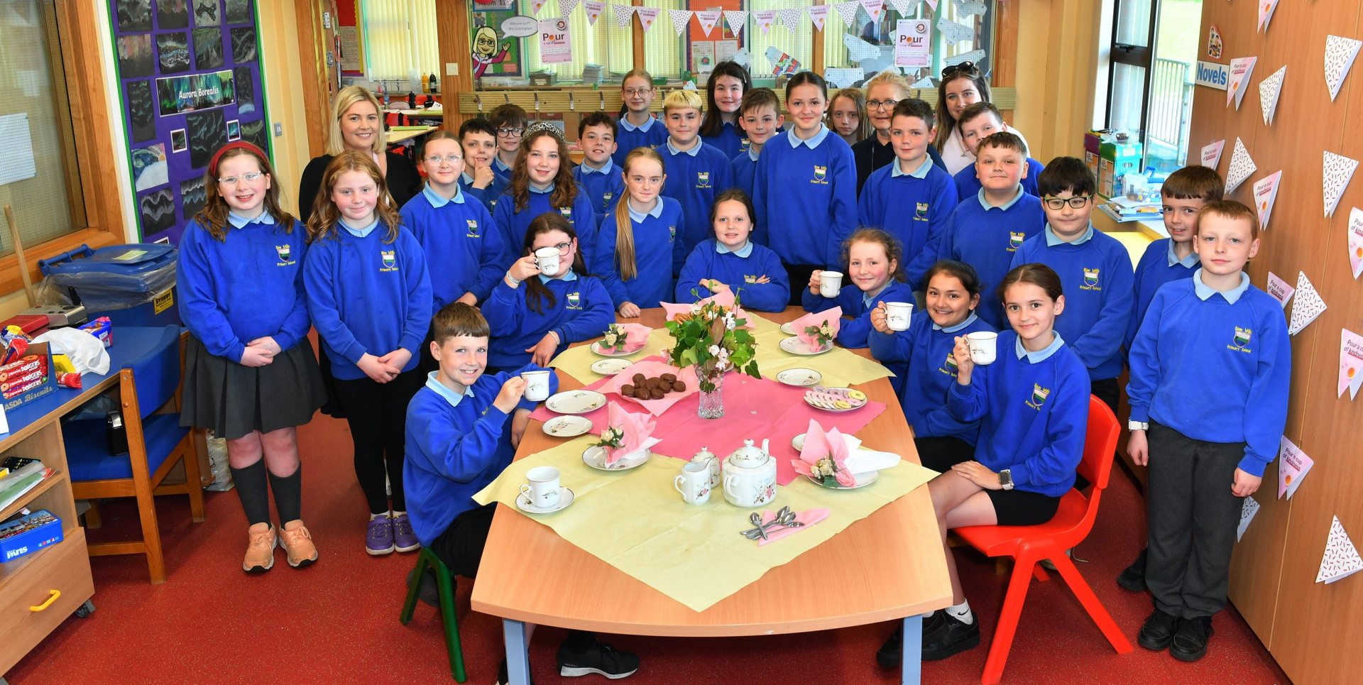 Cups of kindness poured at Sion Mills