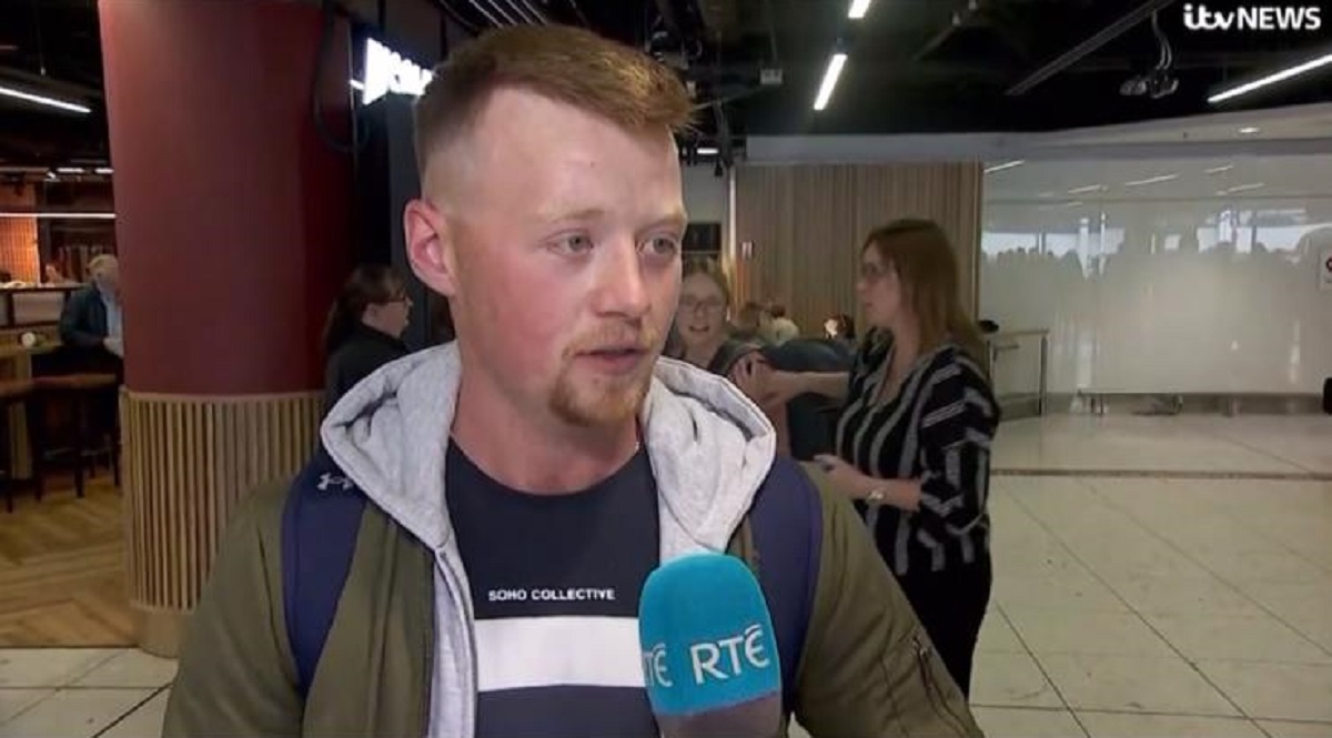 Omagh man recalls turbulence terror on flight to Dublin