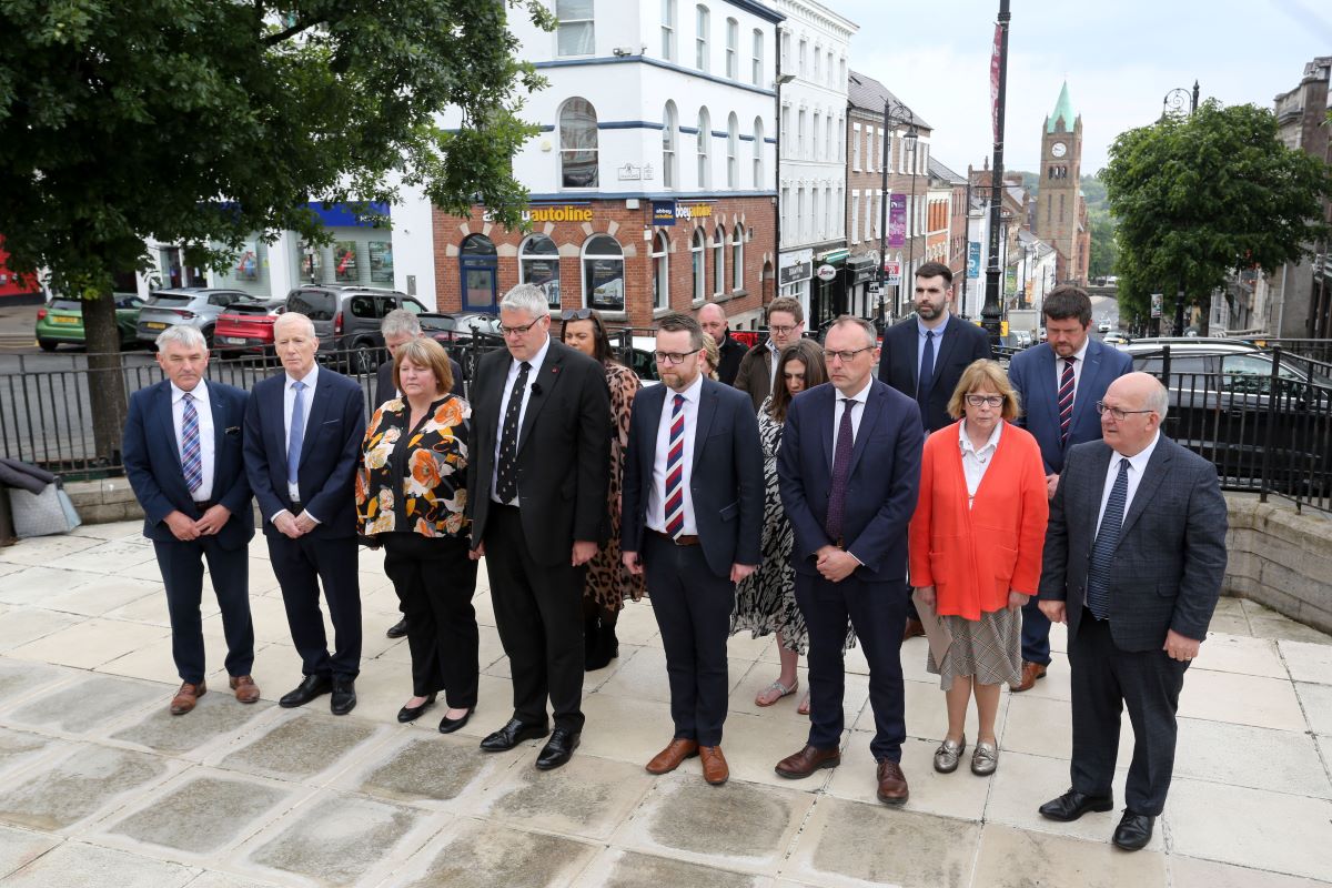 Tyrone MLA’s take part in D Day anniversary memorial service