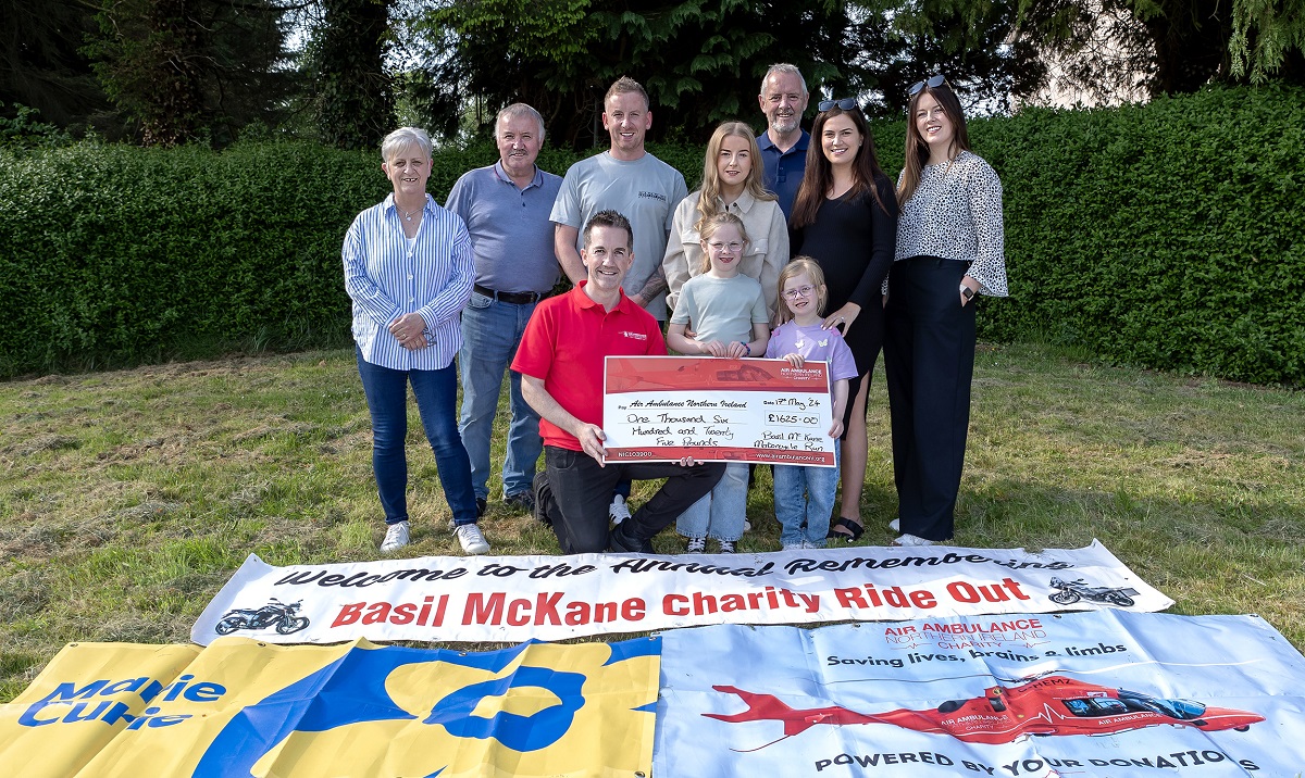 Tenth annual Basil McKane Rideout raises £3,250