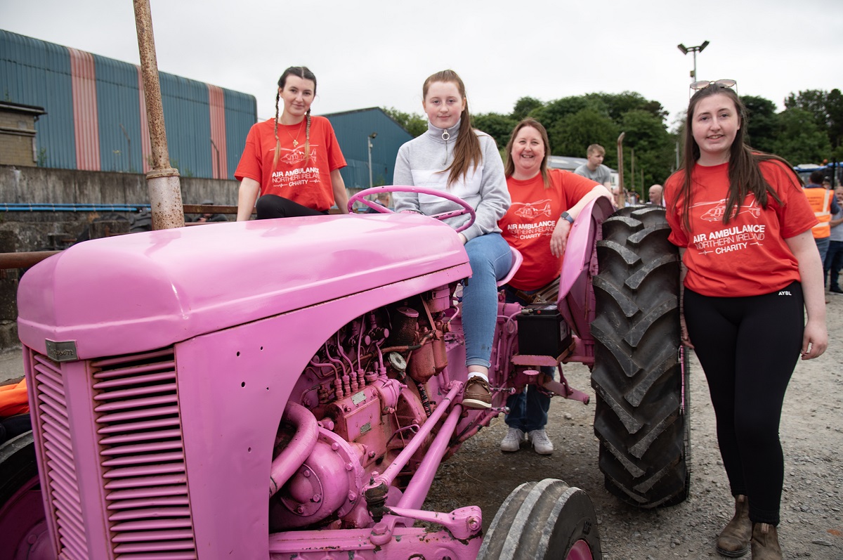 Charity tractor and truck run remembers Ward family