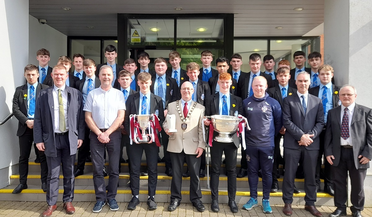 Council honours Omagh CBS All-Ireland champions