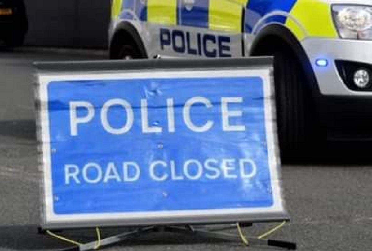 Road closed following serious two vehicle collision near Eglish