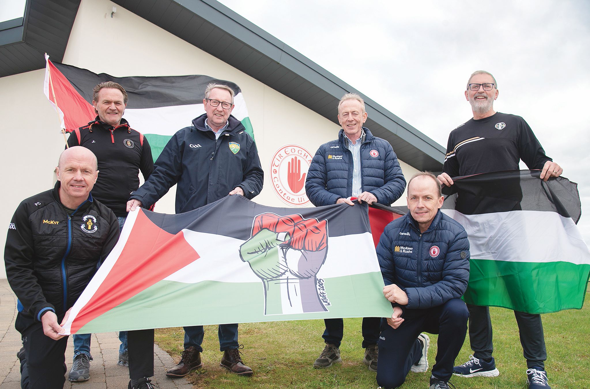 Tyrone Gaels urged to show support at Gaza protest