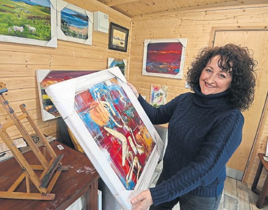 Dungannon artist paints with passion and colourful palettes