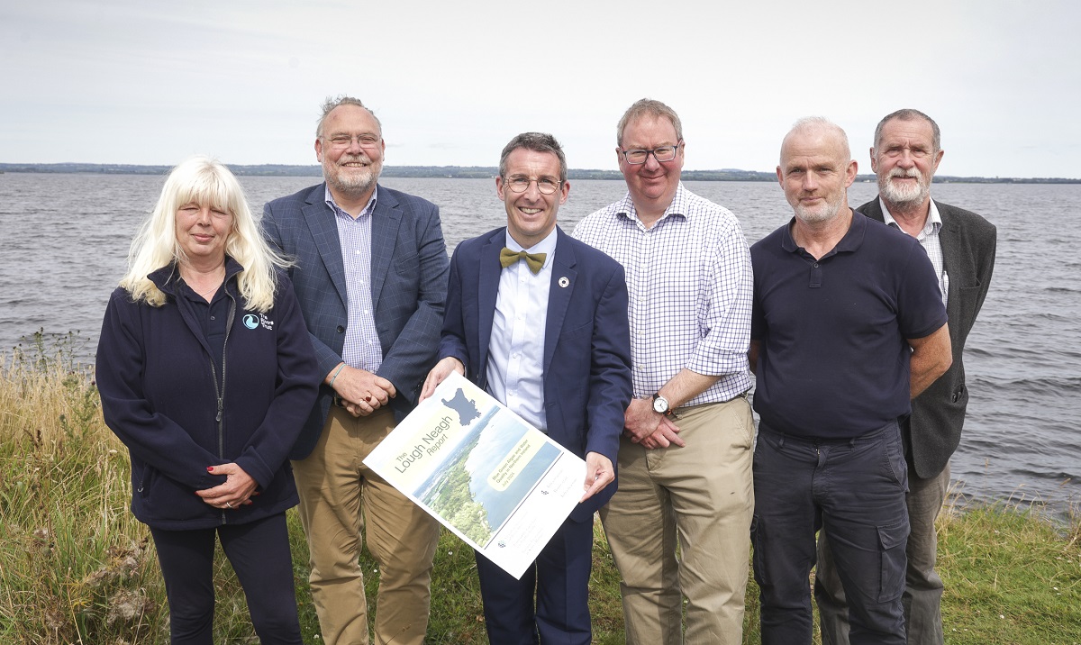 Minister visits Lough after launch of Action Plan