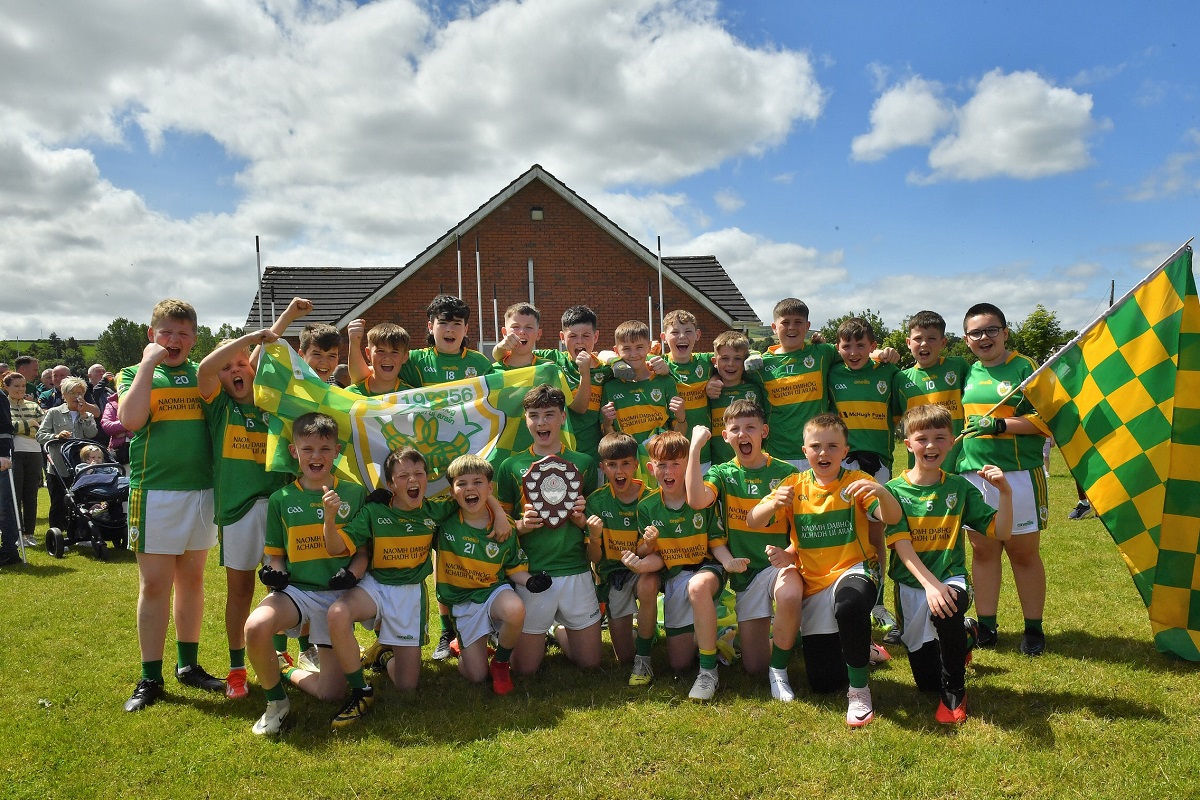 St Davog’s Under-14s complete the double