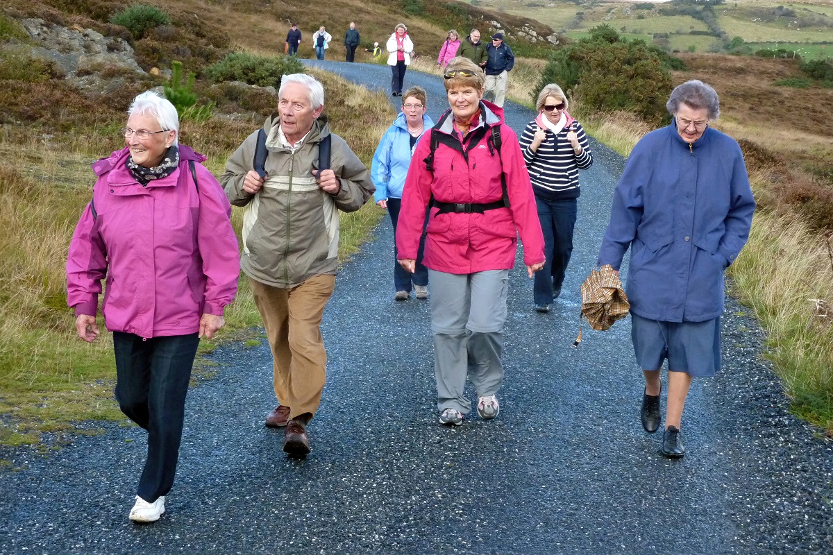 Walking group celebrates 25 years of friendship and fitness