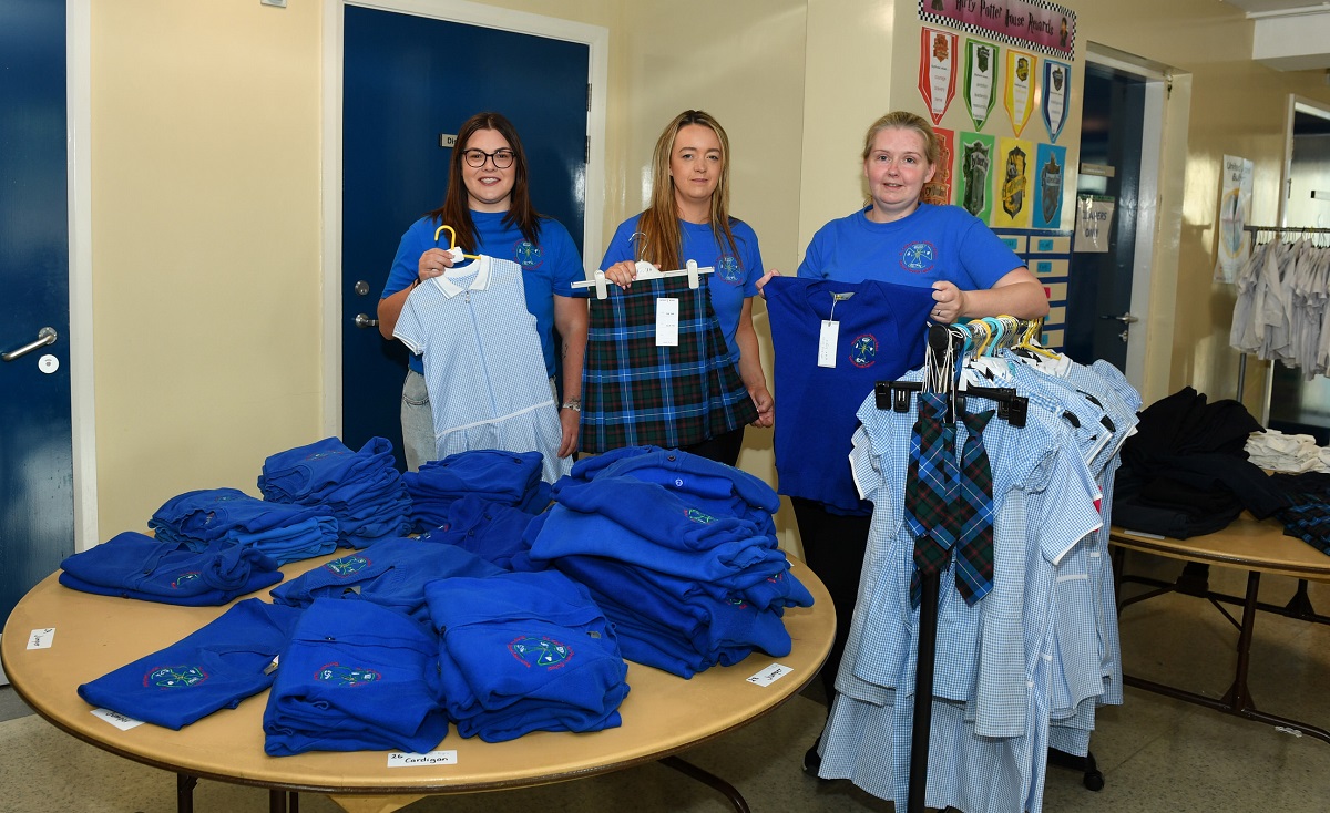 St Catherine’s PS hosts uniform recycling event