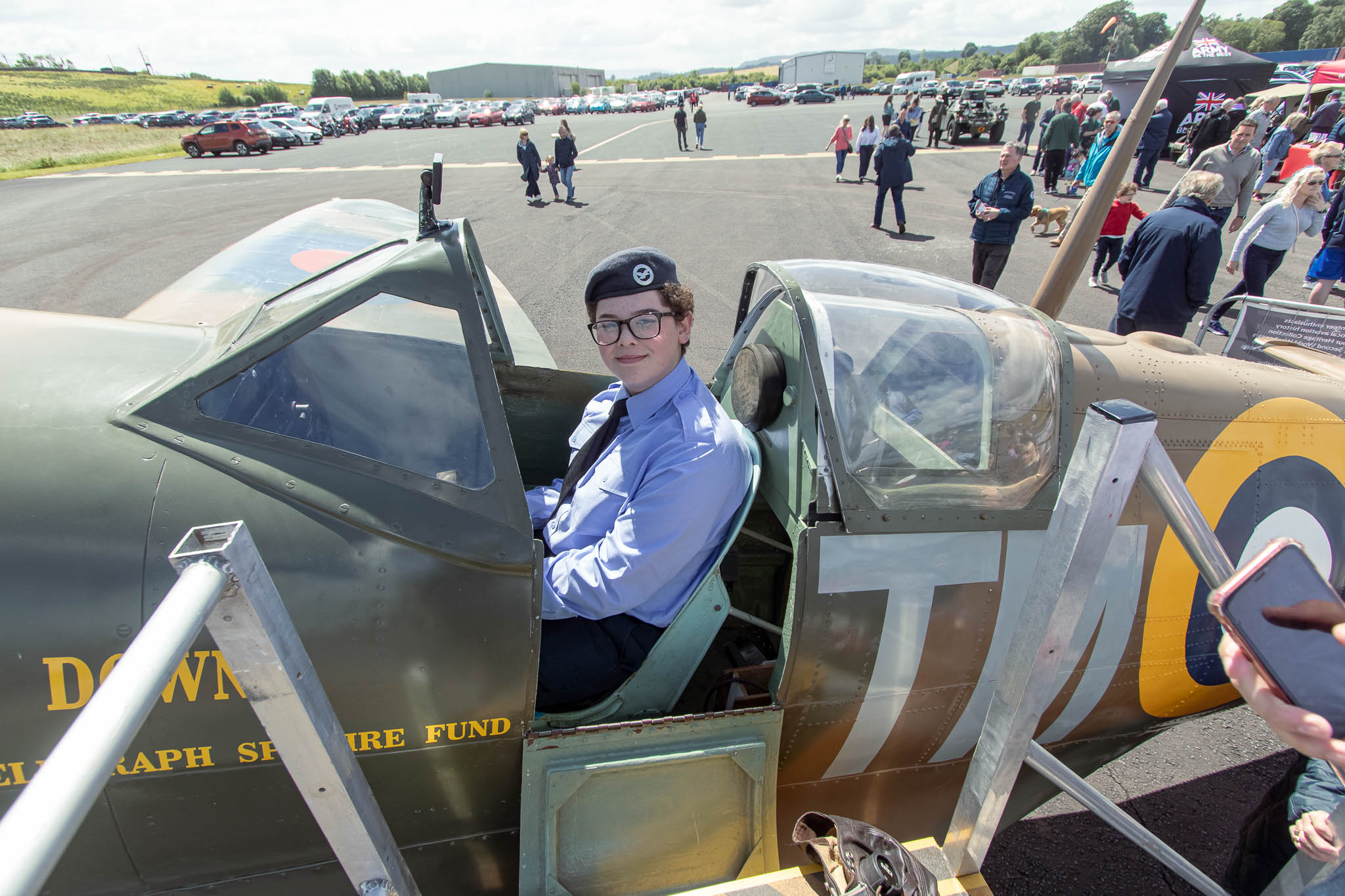 Omagh’s cadets learn to use a camera to document experiences