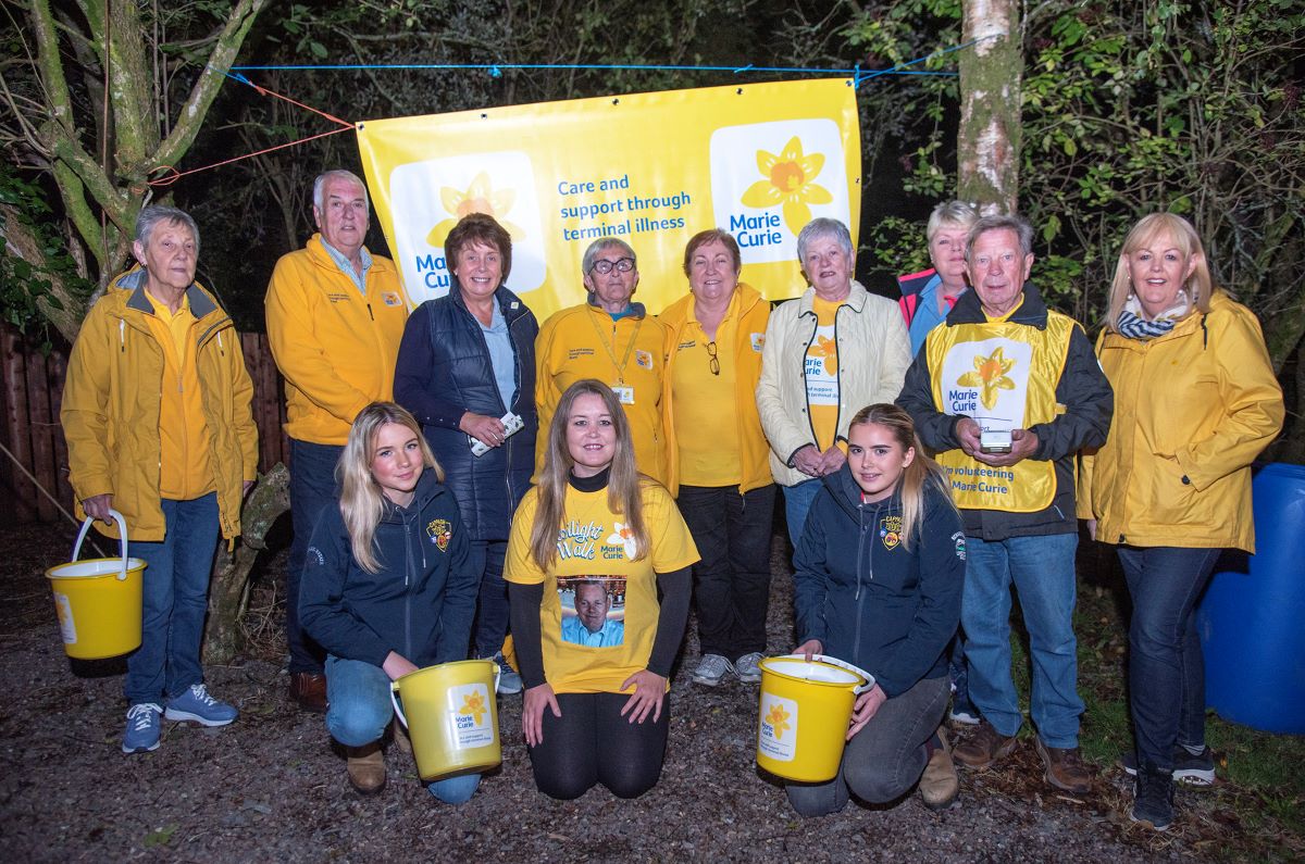 Twilight Walk to support Marie Curie