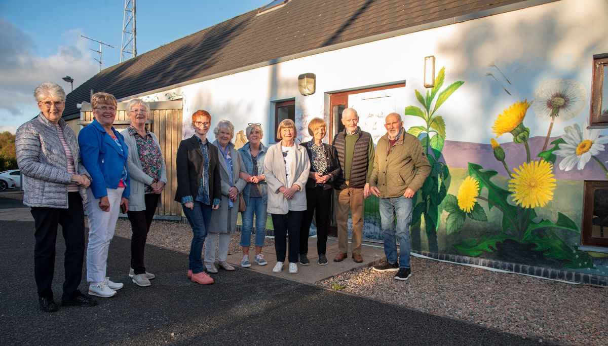 New murals at Flaxmill depicts life in Drumduff and Drumnakilly