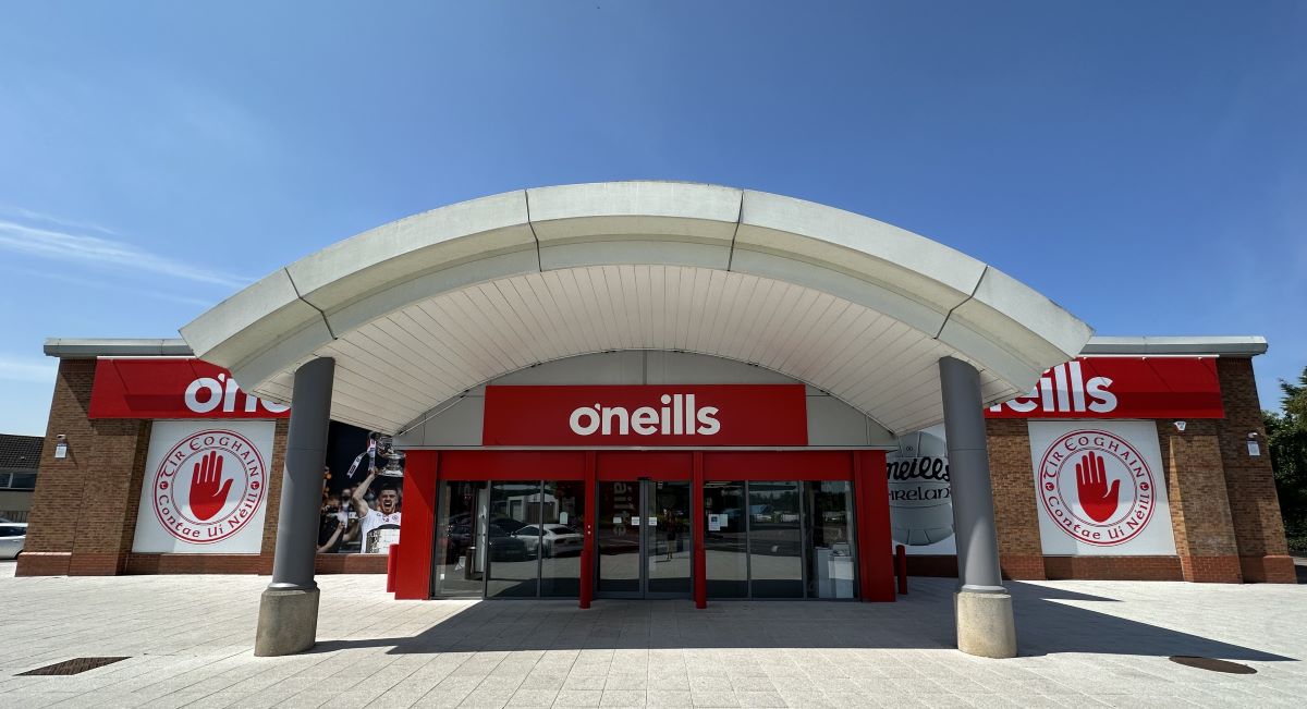 O’Neill’s reports profits of £1.6million