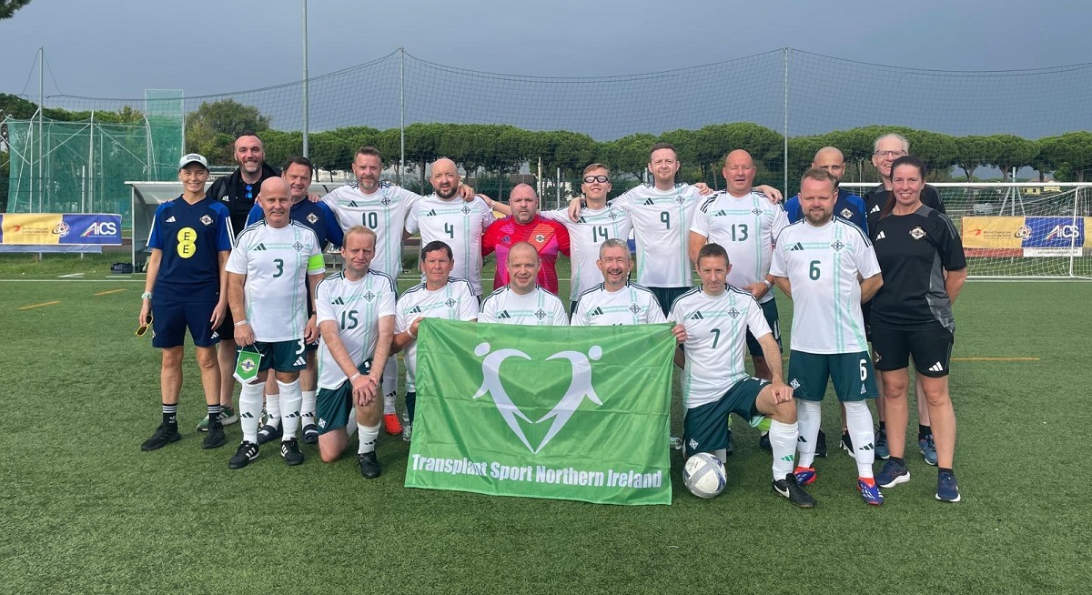 Kidney recipients talk about the Transplant Football World Cup We Are