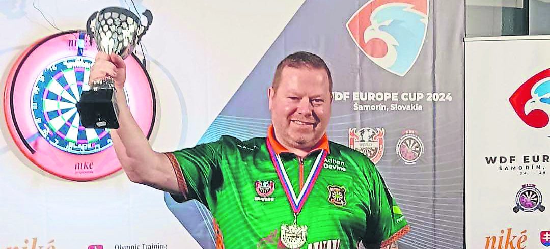 European silver medal success for Adrian