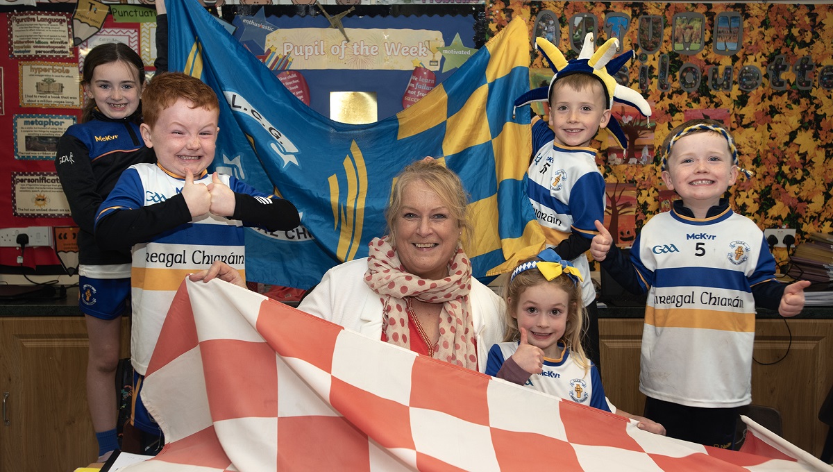 Flags flying proudly ahead of county final