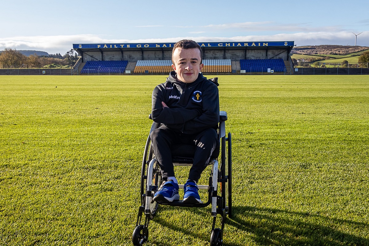 Errigal’s no 1 fan Ciaran hoping for a better County Final Day