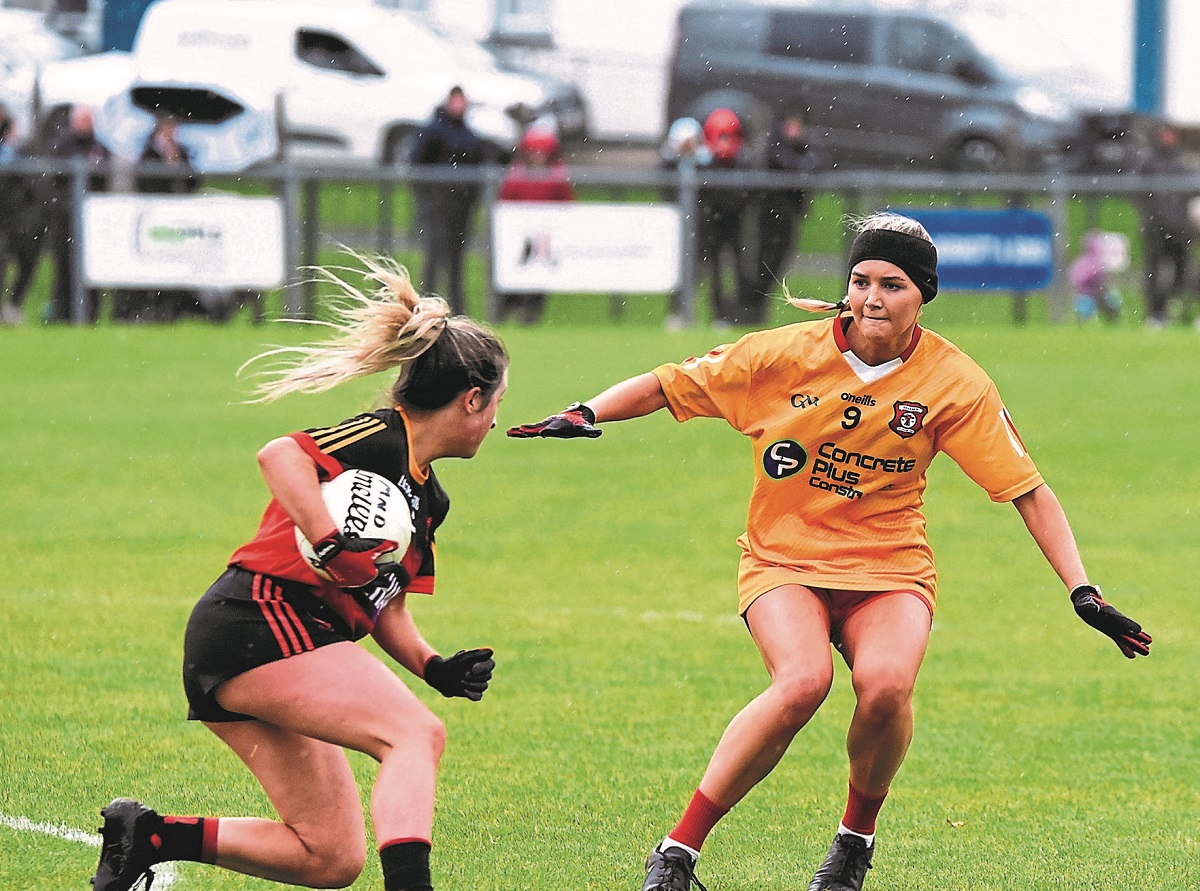 Beragh Ladies blown off course in Coleraine