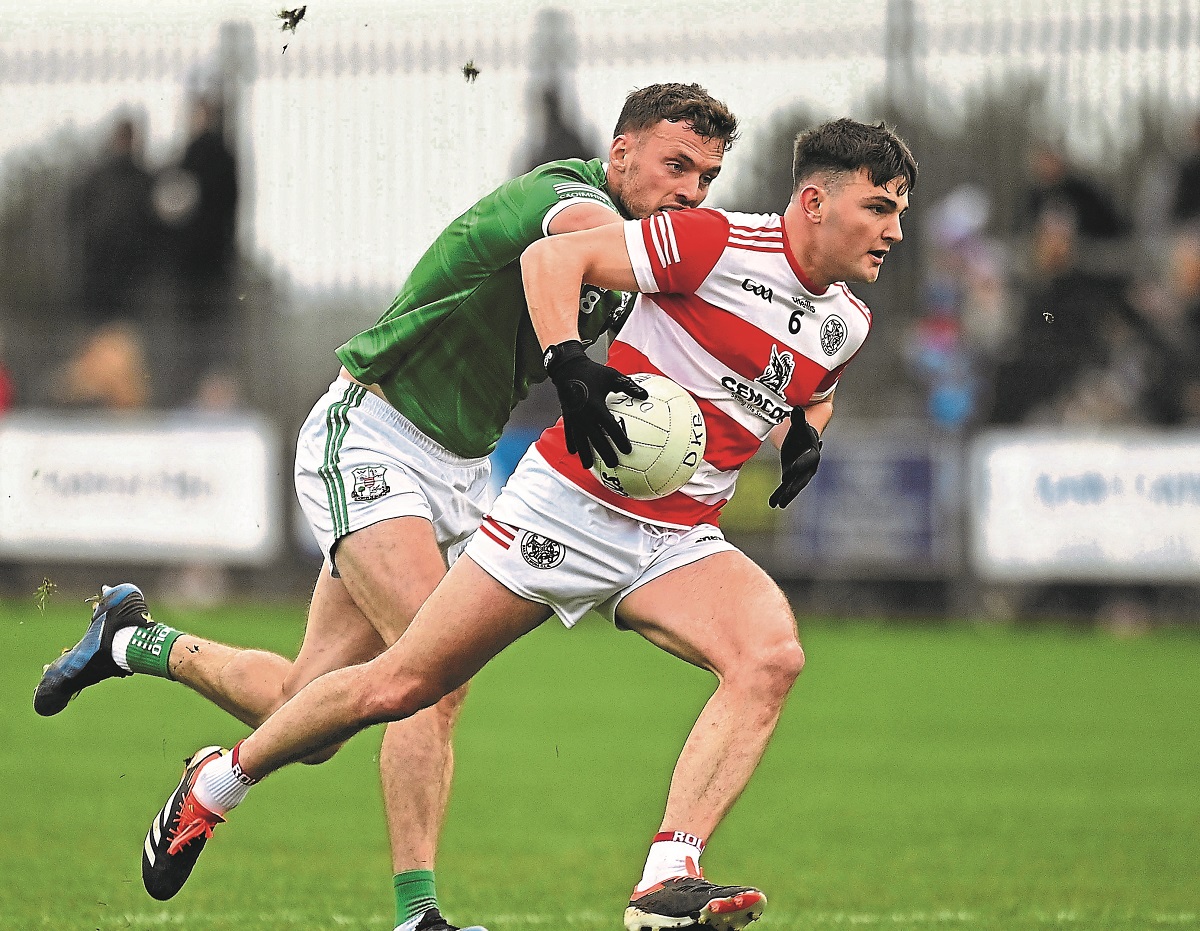 Kevin Barrys beat Moortown in lough shore derby semi