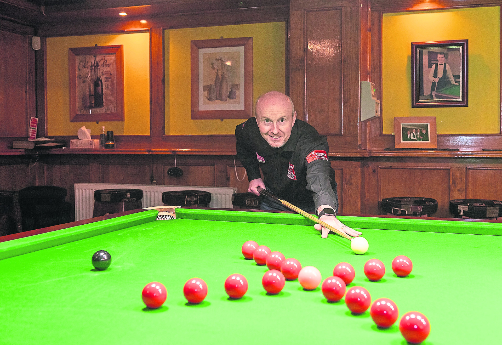 Dermot’s enjoying coaching buzz after lifetime on the green baize