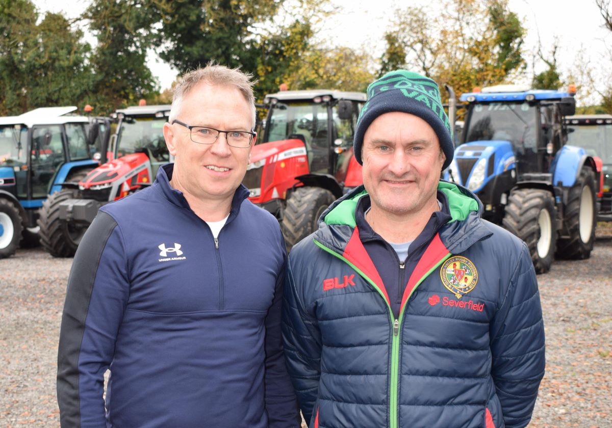 Clogher Valley Rugby Club swaps rugby scrum for tractor hum