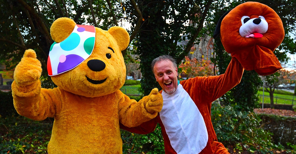 Winston’s £30,000 goal for Children In Need