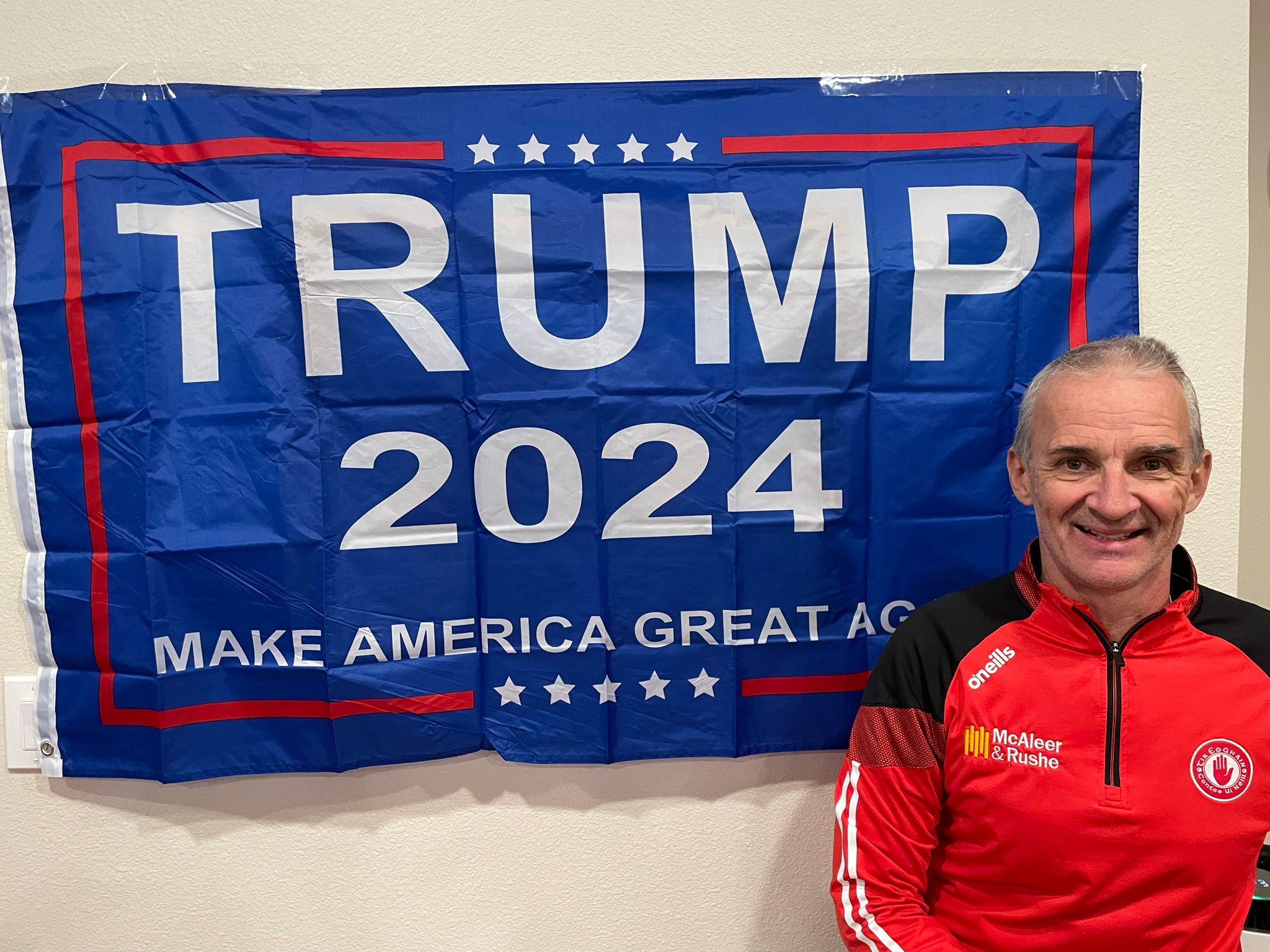 Former Omagh man celebrates Trump’s historic triumph