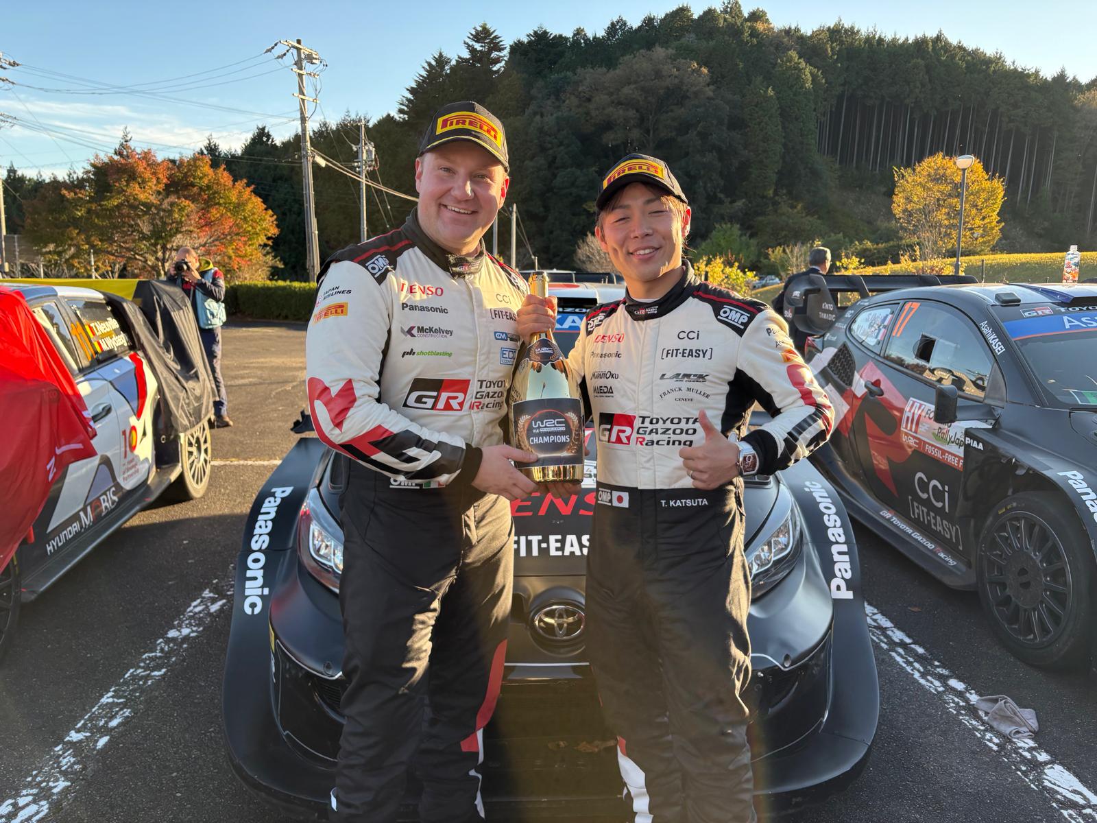 Johnston helps Toyota keep their crown