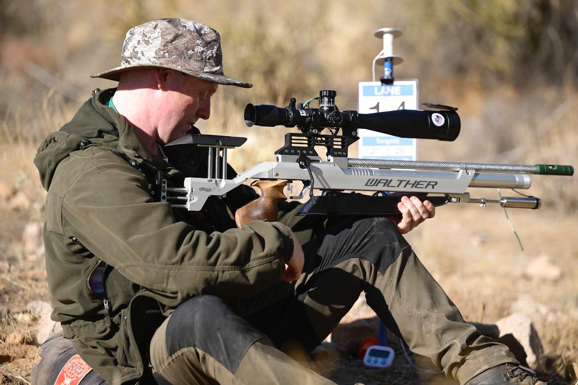 Conor and Declan take aim in the Arizona desert