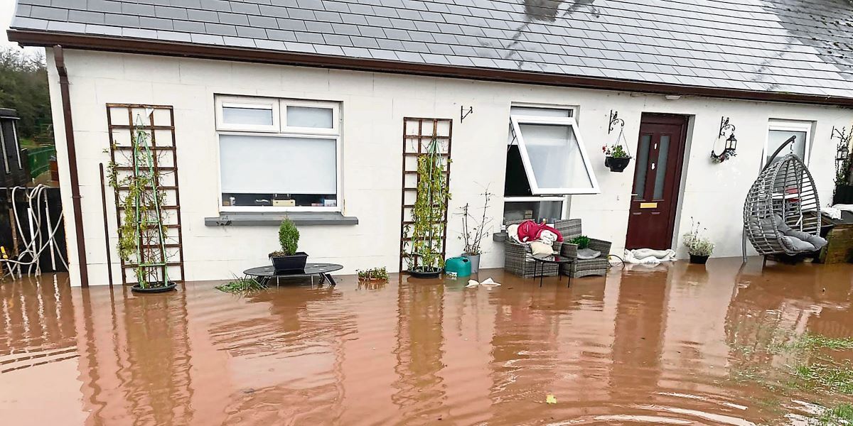 Mother and disabled daughter forced out of house due to flooding