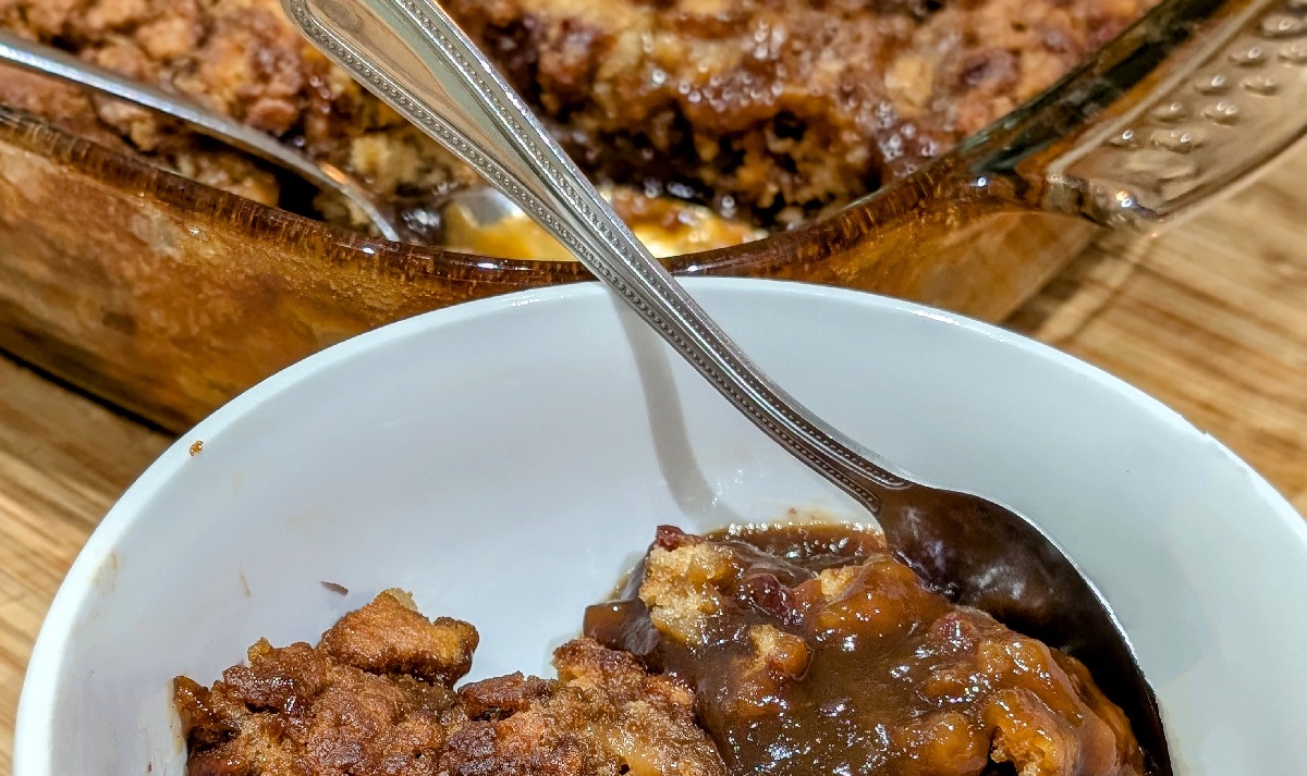 Palestinian sticky toffee pudding