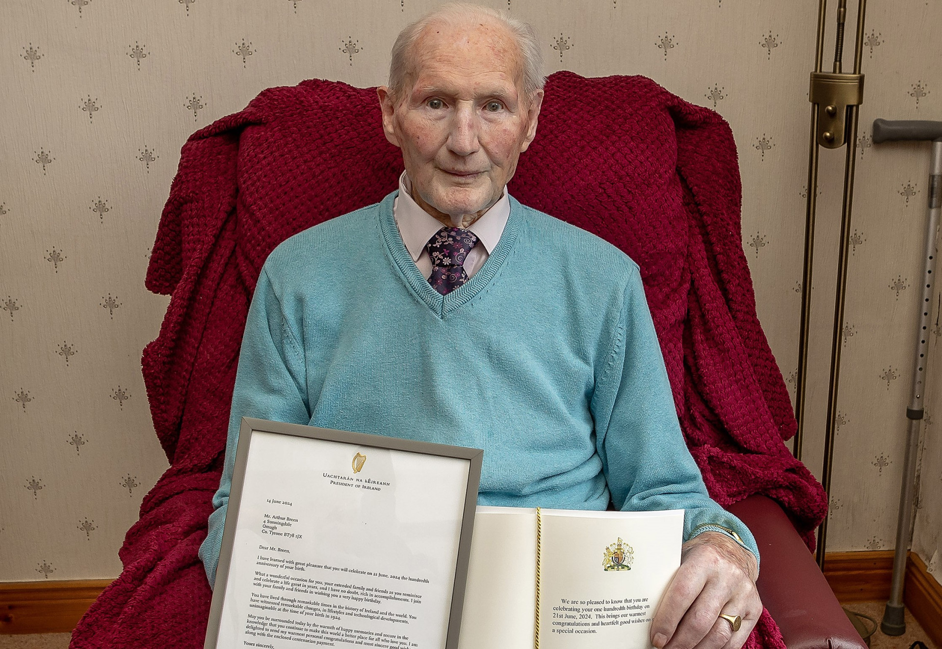 Omagh centenarian remembered as a ‘big’ man in so many ways