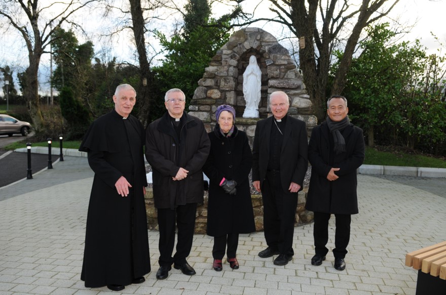 Blessing of grotto marks the end of parish’s celebrations