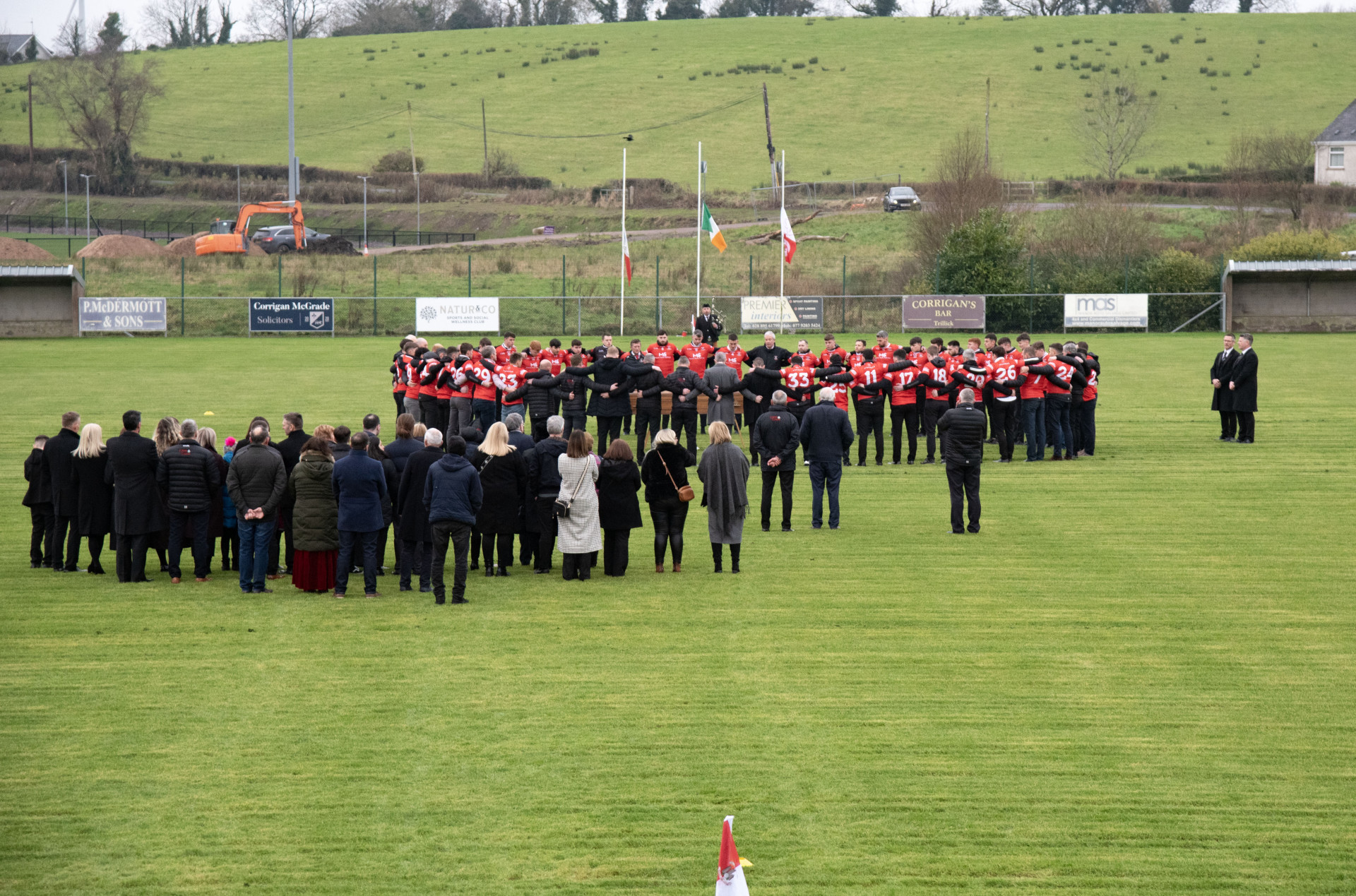 Thousands in Trillick pay poignant tribute to GAA hero