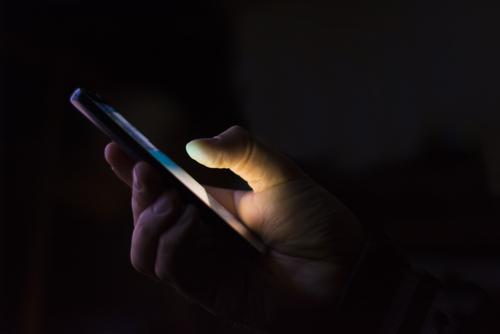 People forced to use phones to walk along badly-lit pathway