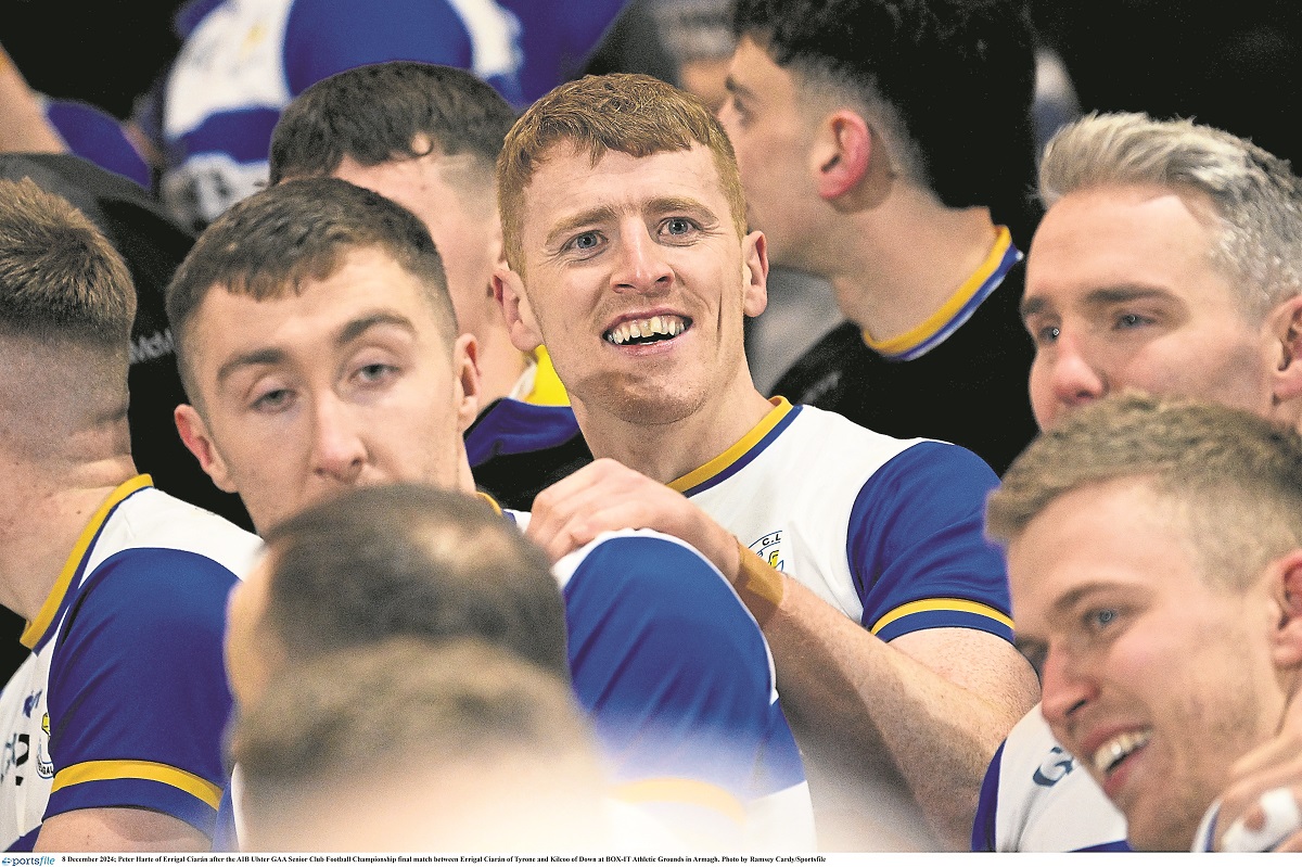 Another happy moment for Harte and Errigal Ciaran