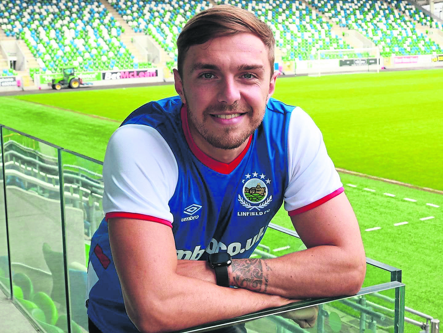 McDaid returns for Linfield following injury nightmare