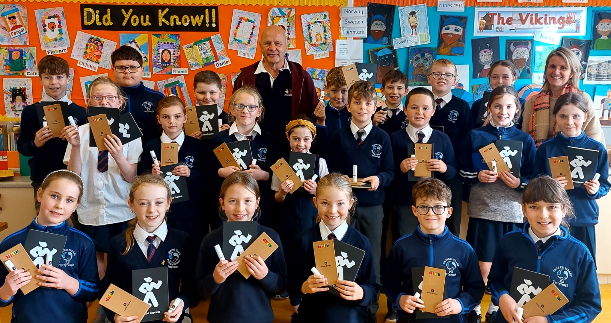 Pupils at Co Tyrone school recognised for their creative talents