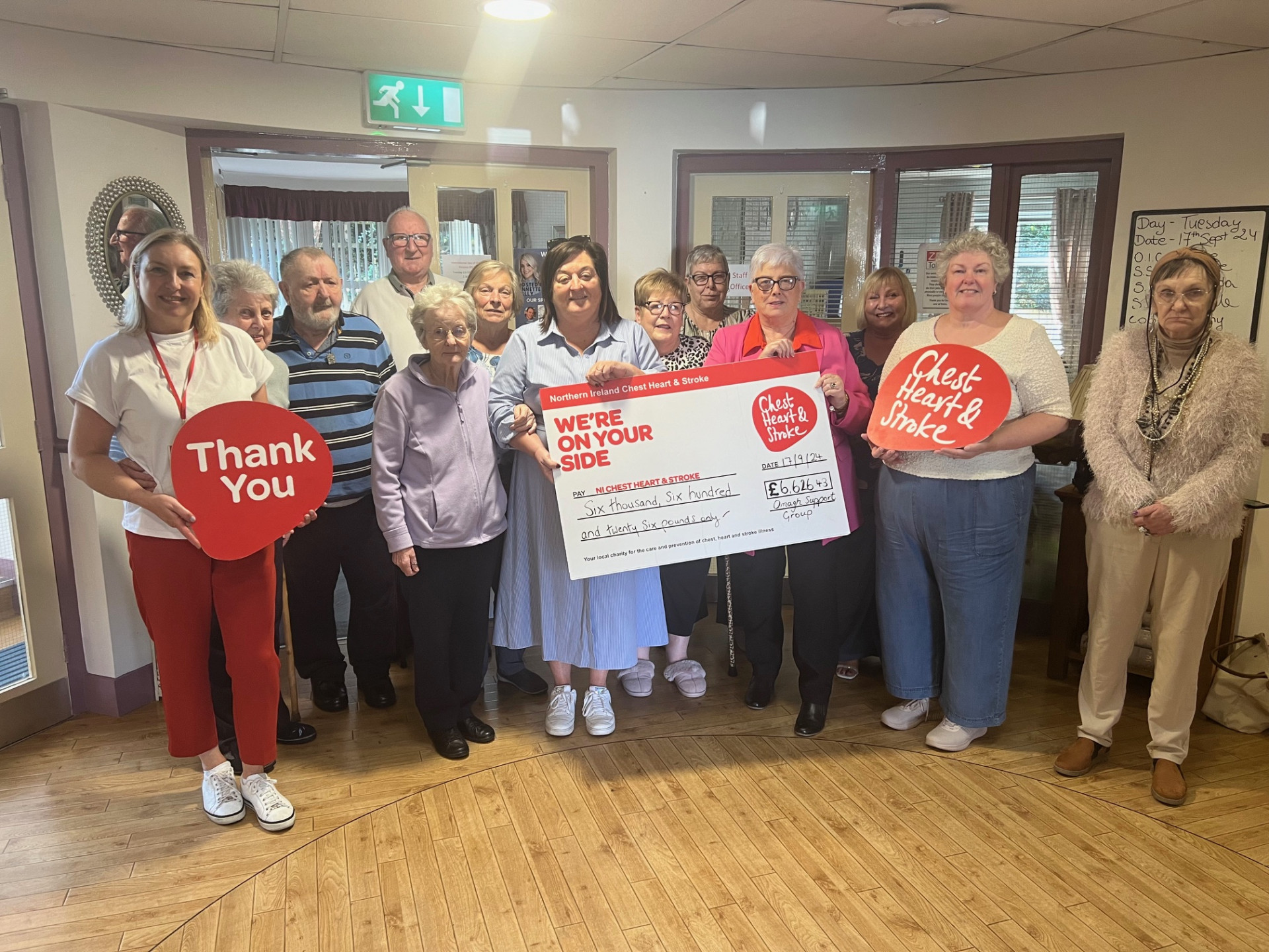 Life-saving charity honours long-serving volunteers in Omagh