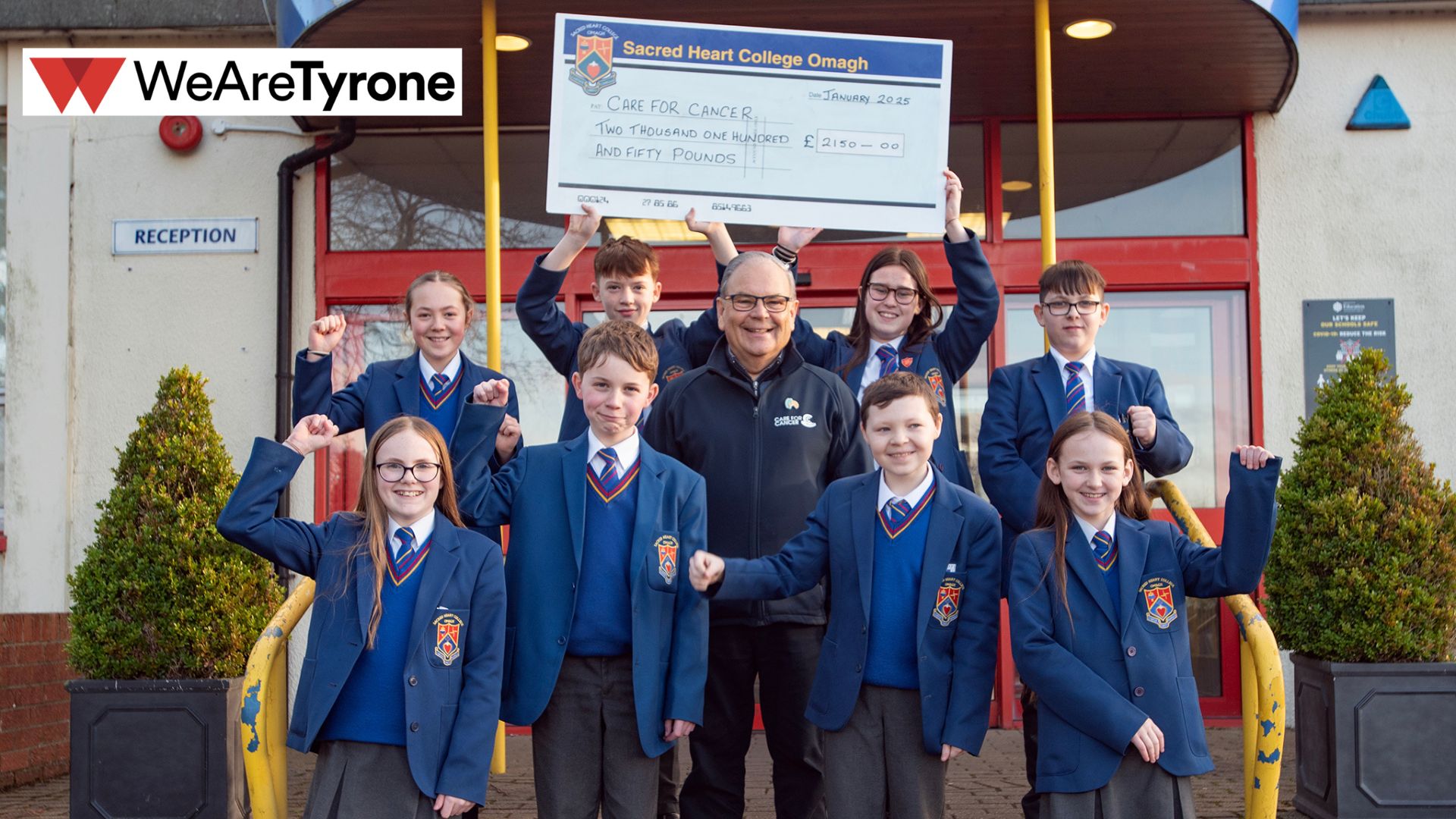 Omagh schoolkids do their bit to support local cancer charity